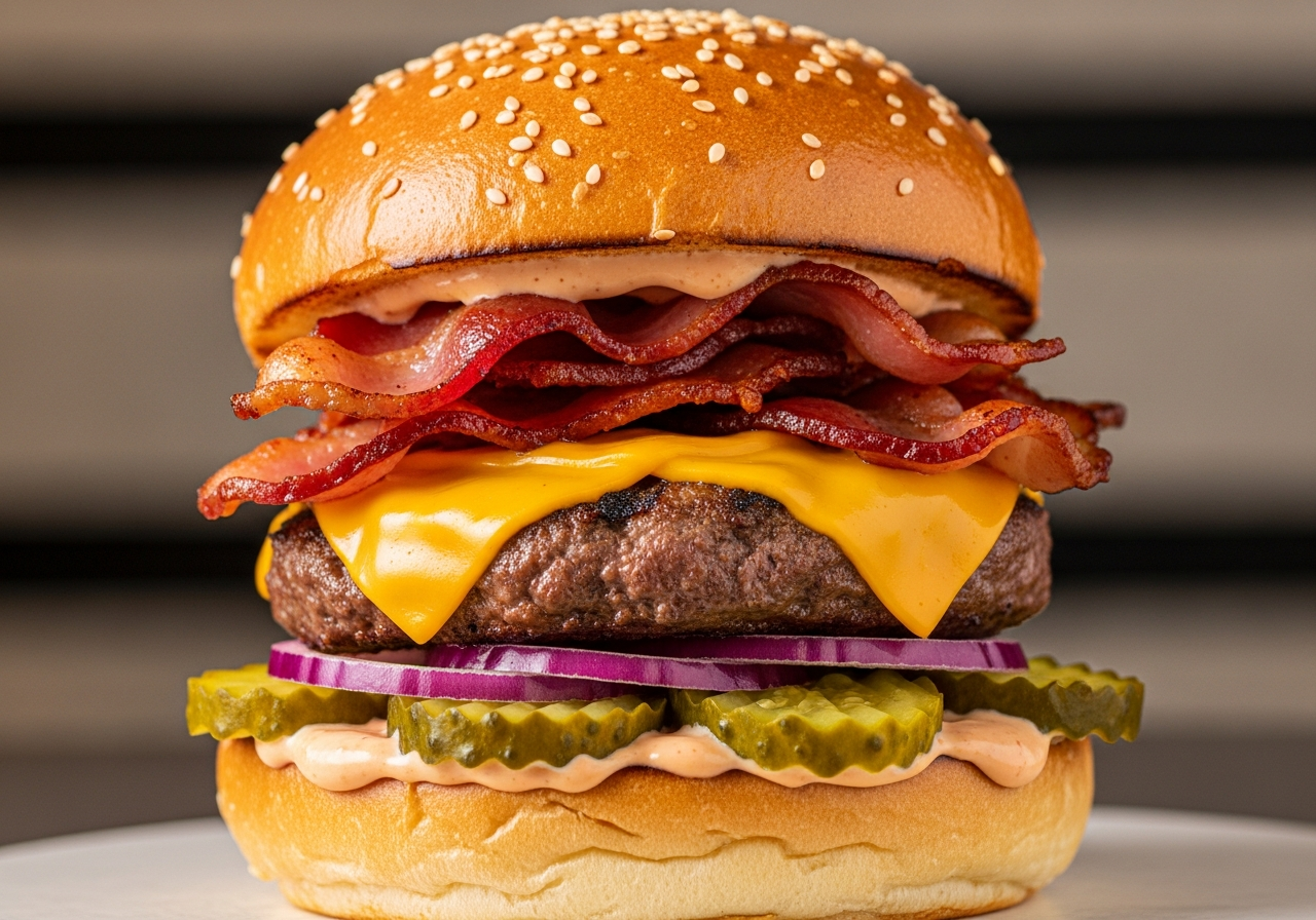 Bacon Cheeseburger (5 oz)