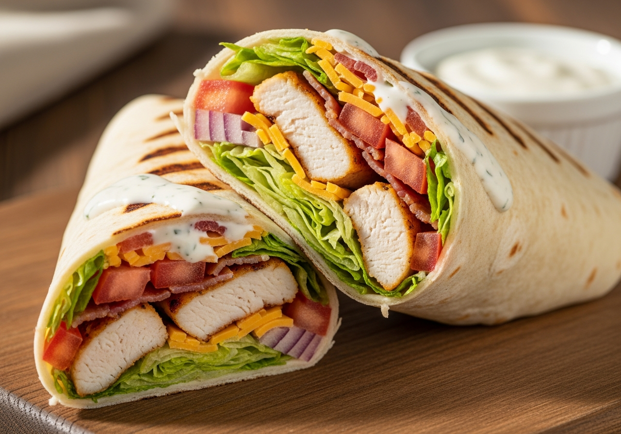Grilled Chicken Wrap