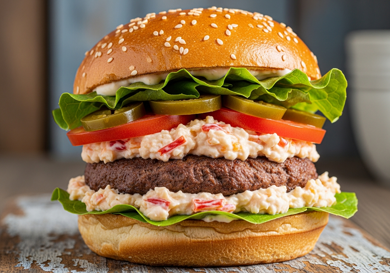 Pimento Burger (8 oz)