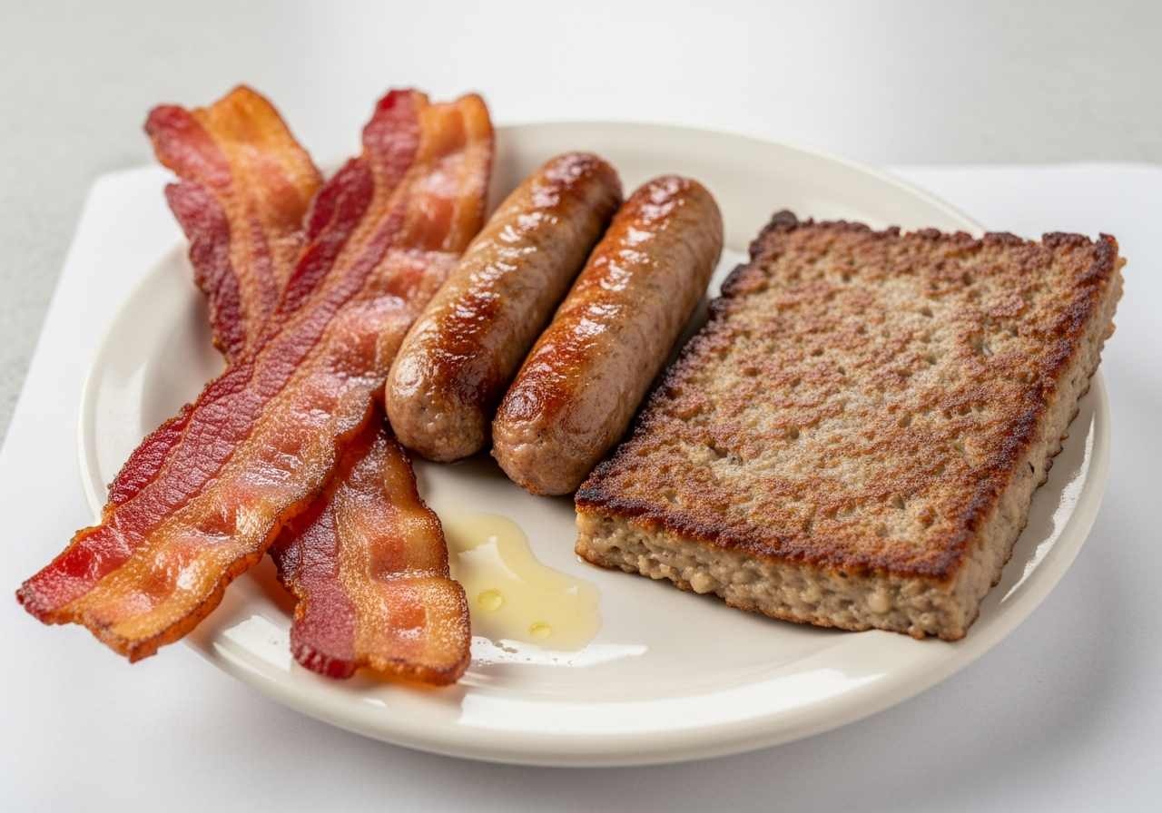 Bacon, Sausage, or Livermush